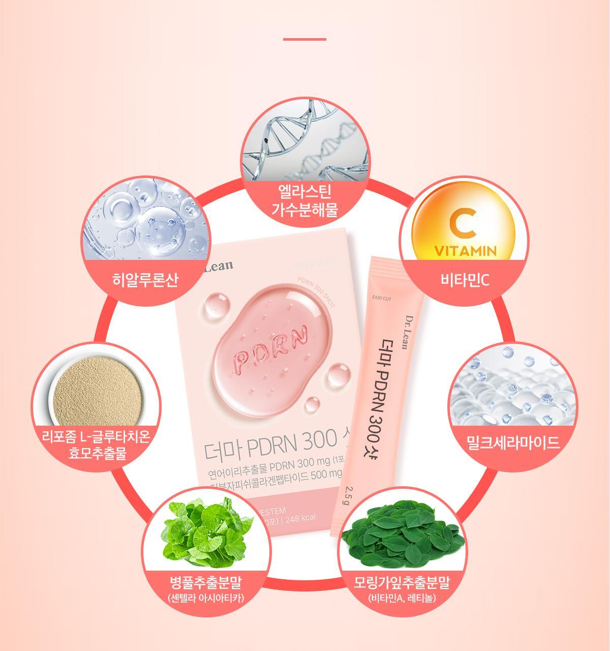 [먹는 PDRN] 더마 PDRN 300샷 x 30포 (1포 당 PDRN 300mg/오렌지맛 분말형) 상세페이지 23
